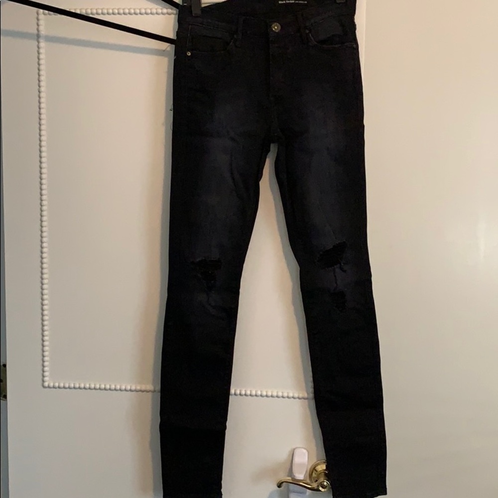 Black wash jeans